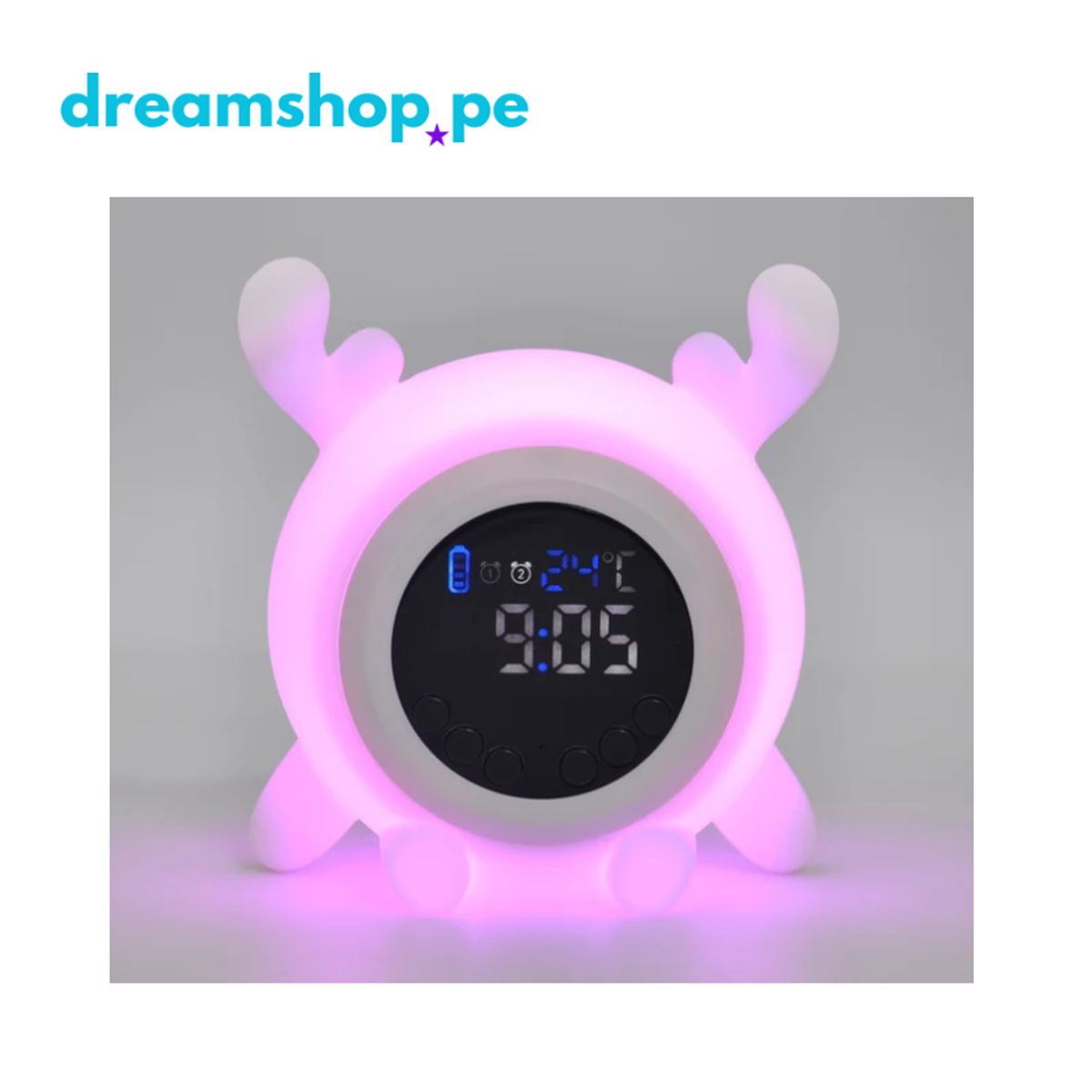 OEM - MÁQUINA DE RUIDO BLANCO Y DESPERTADOR