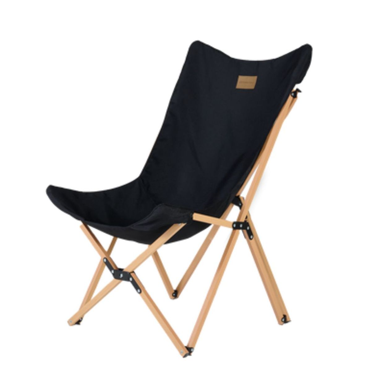 TERRA FORCE - Silla Plegable Camping Licanray Negro