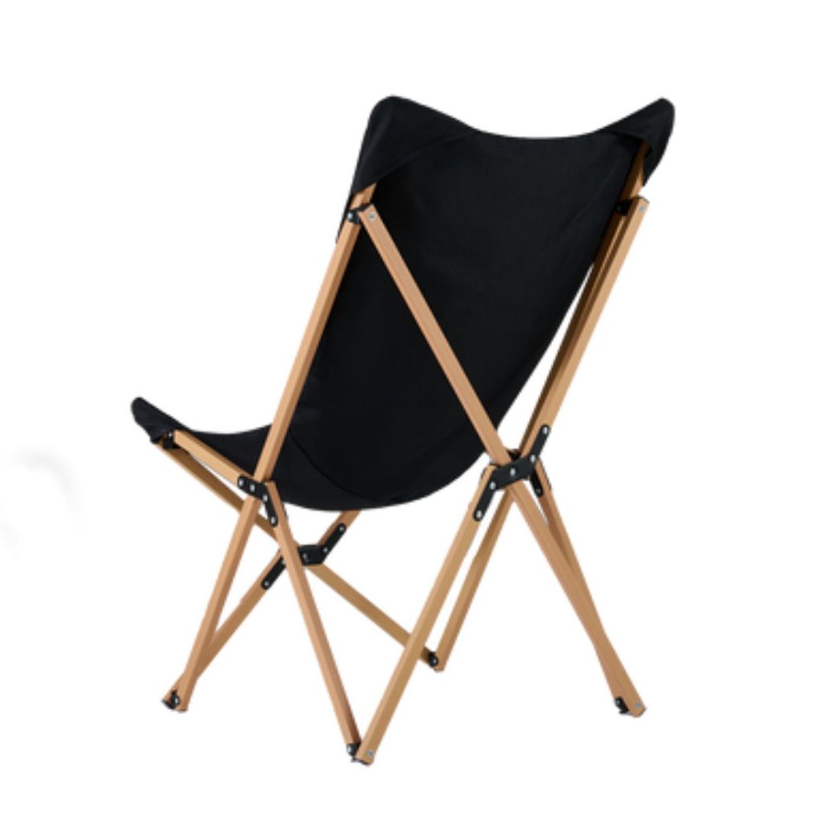 TERRA FORCE - Silla Plegable Camping Licanray Negro