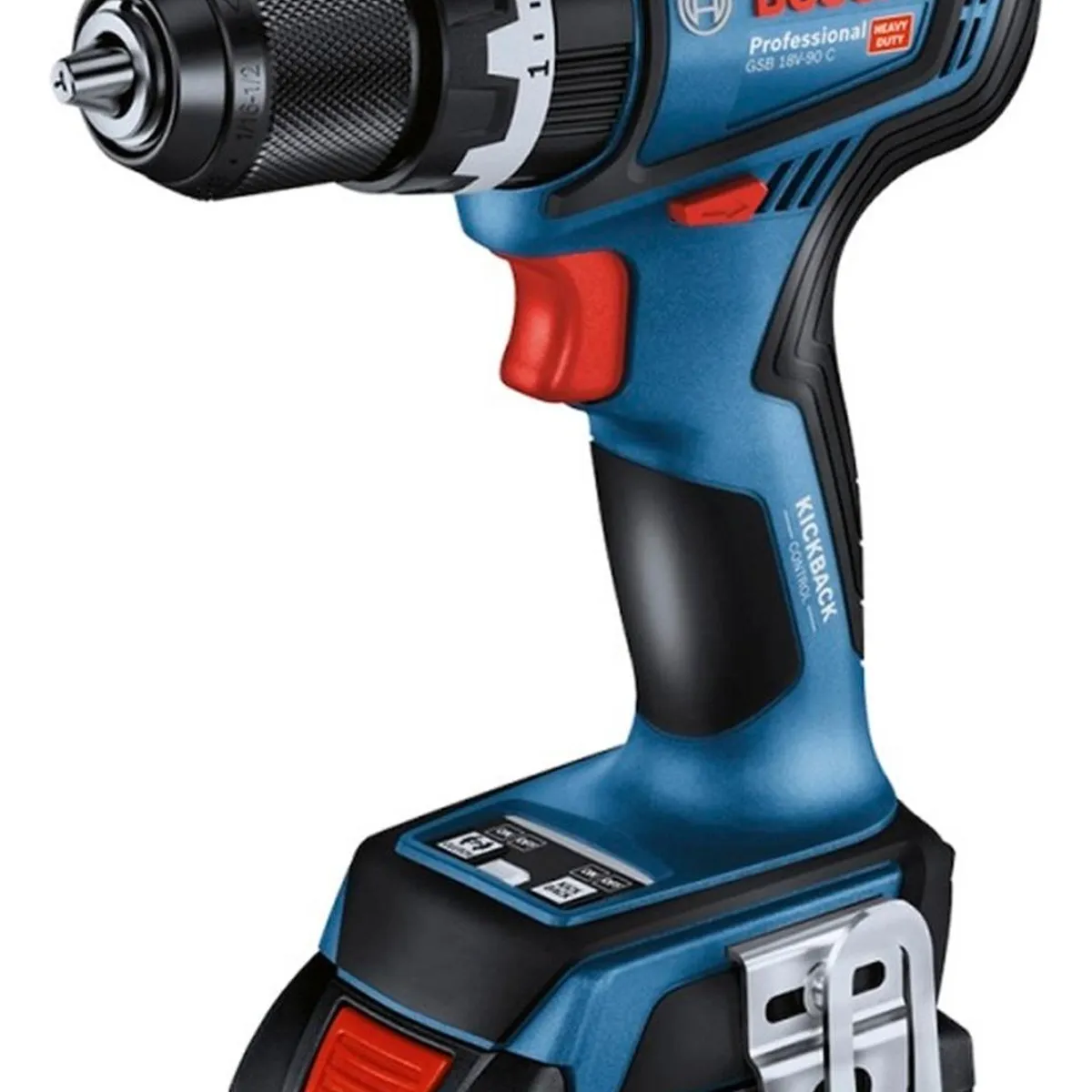 BOSCH - Taladro Percutor 12 GSB 18V-90 C 18V Brushless Bosch