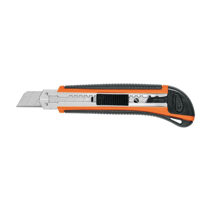 TRUPER - Cuchilla Cutter 18 mm Profesional Alma Metálica y Grip, Truper 16977