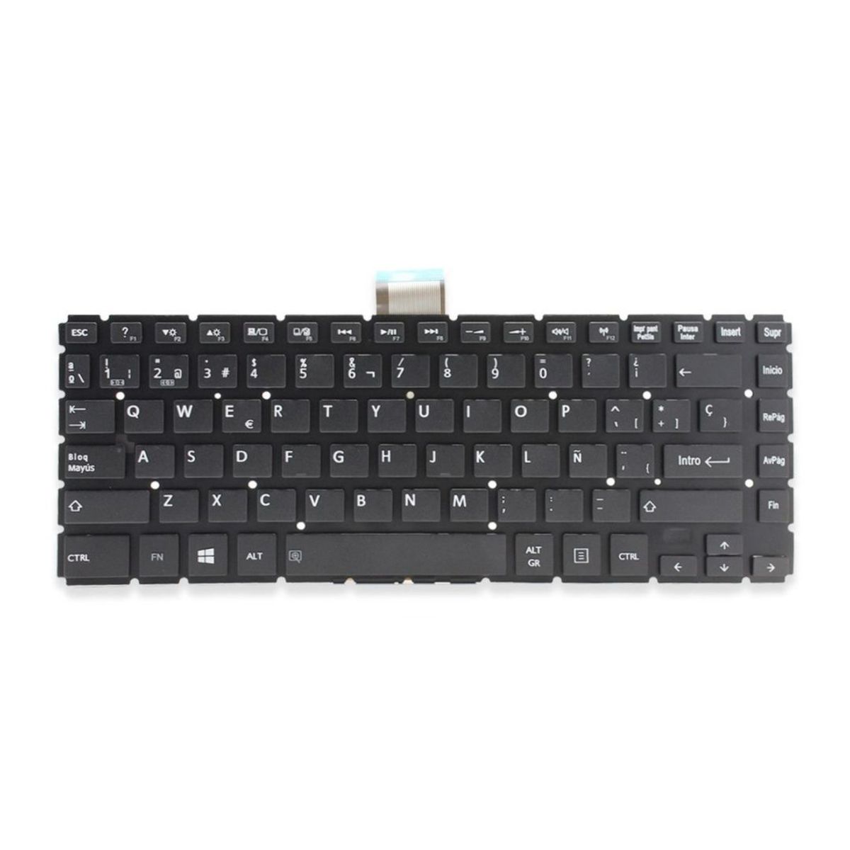 GENERICO - Teclado para Laptop Toshiba SATELITE L40-B L45-B L45D-B L45T-B
