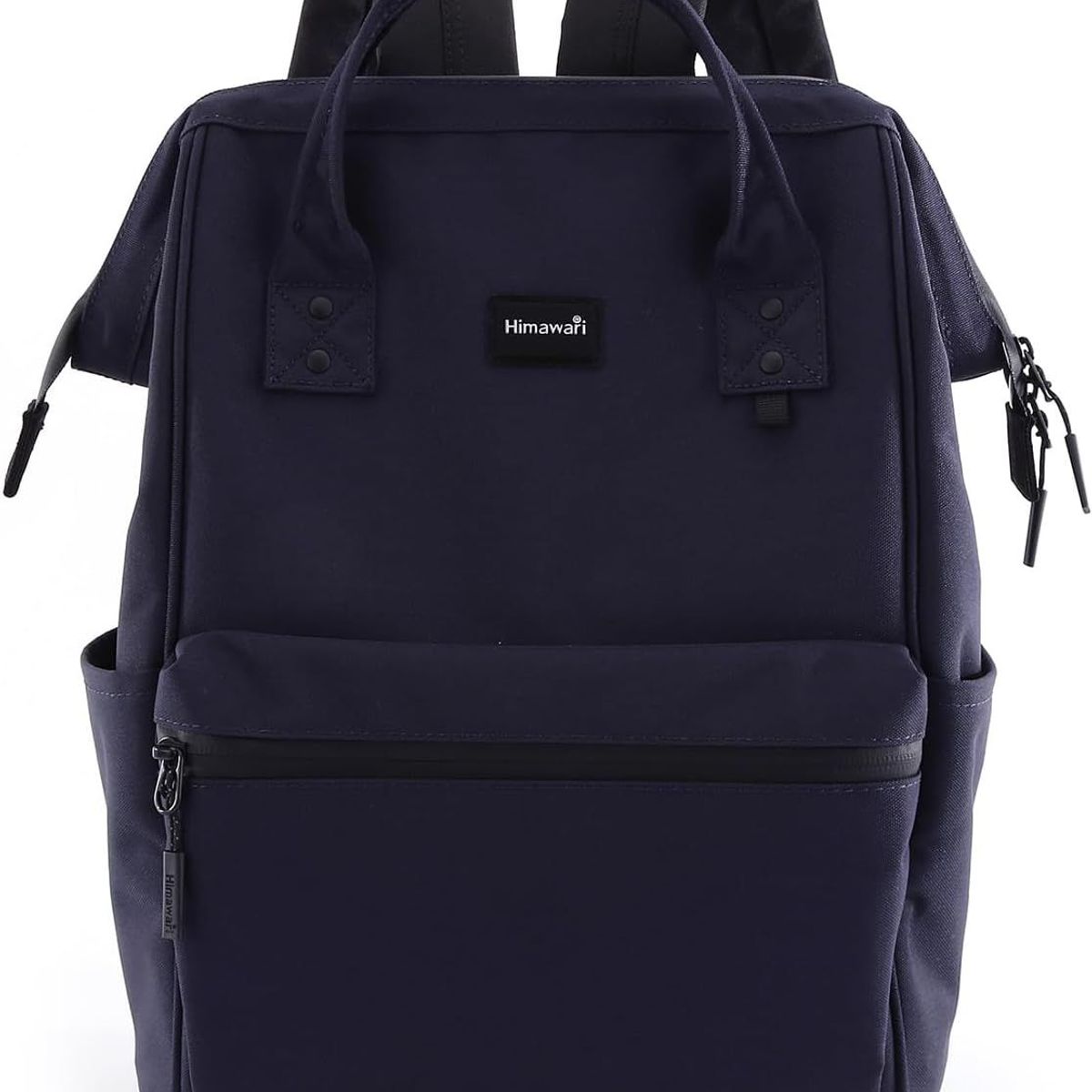 HIMAWARI - Himawari - Mochila Unisex escolar de viaje con puerto USB Azul Marino