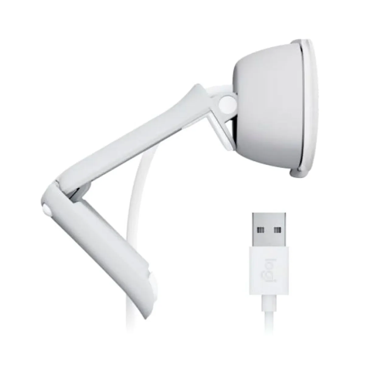 LOGITECH - Cámara Webcam Logitech Brio 100 Full HD 1080P USB - Blanco