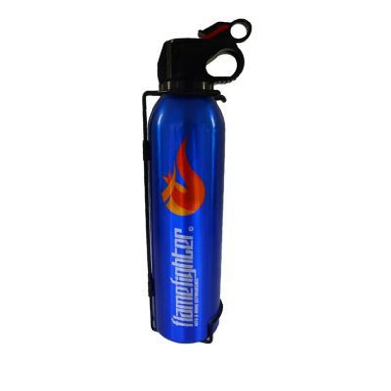 GENERICO - Extintor Deportivo para Carro PQS 05kg brackets Azul