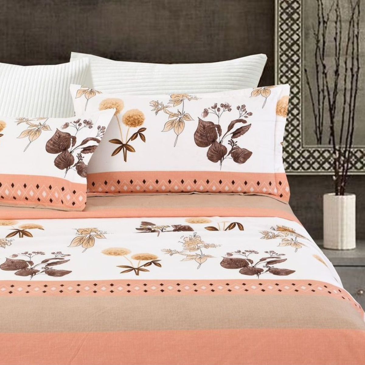 VENECIA - Set de Sabanas 2Pz + Fundas - EUROPEO