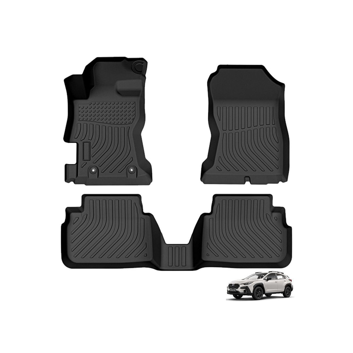 GENERICO - PROTECTOR CUBRE PISO 5D TPE SUBARU XV 2018-2023