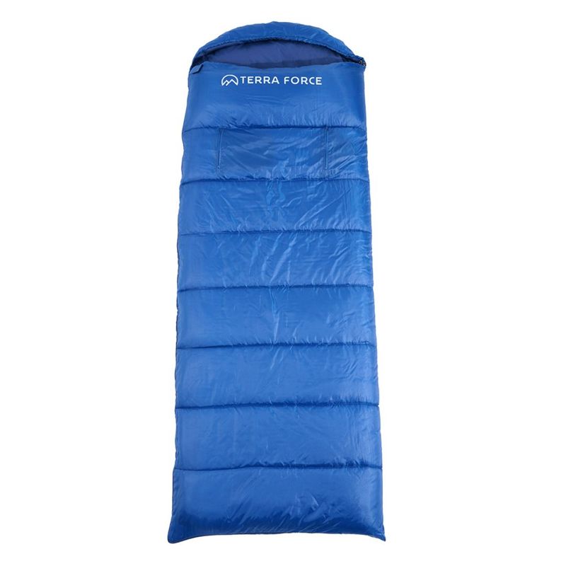 TERRA FORCE - Saco de Dormir Clima Calido - Azul
