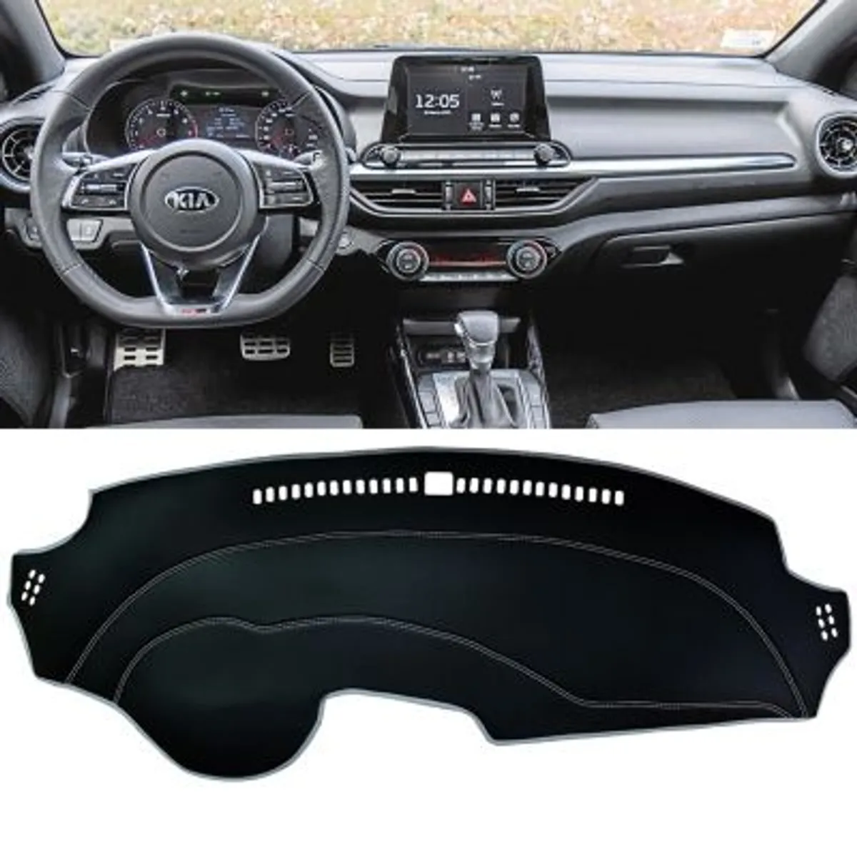 TECGO - PROTECTOR TABLERO TIPO KIA CERATO 2013-2017