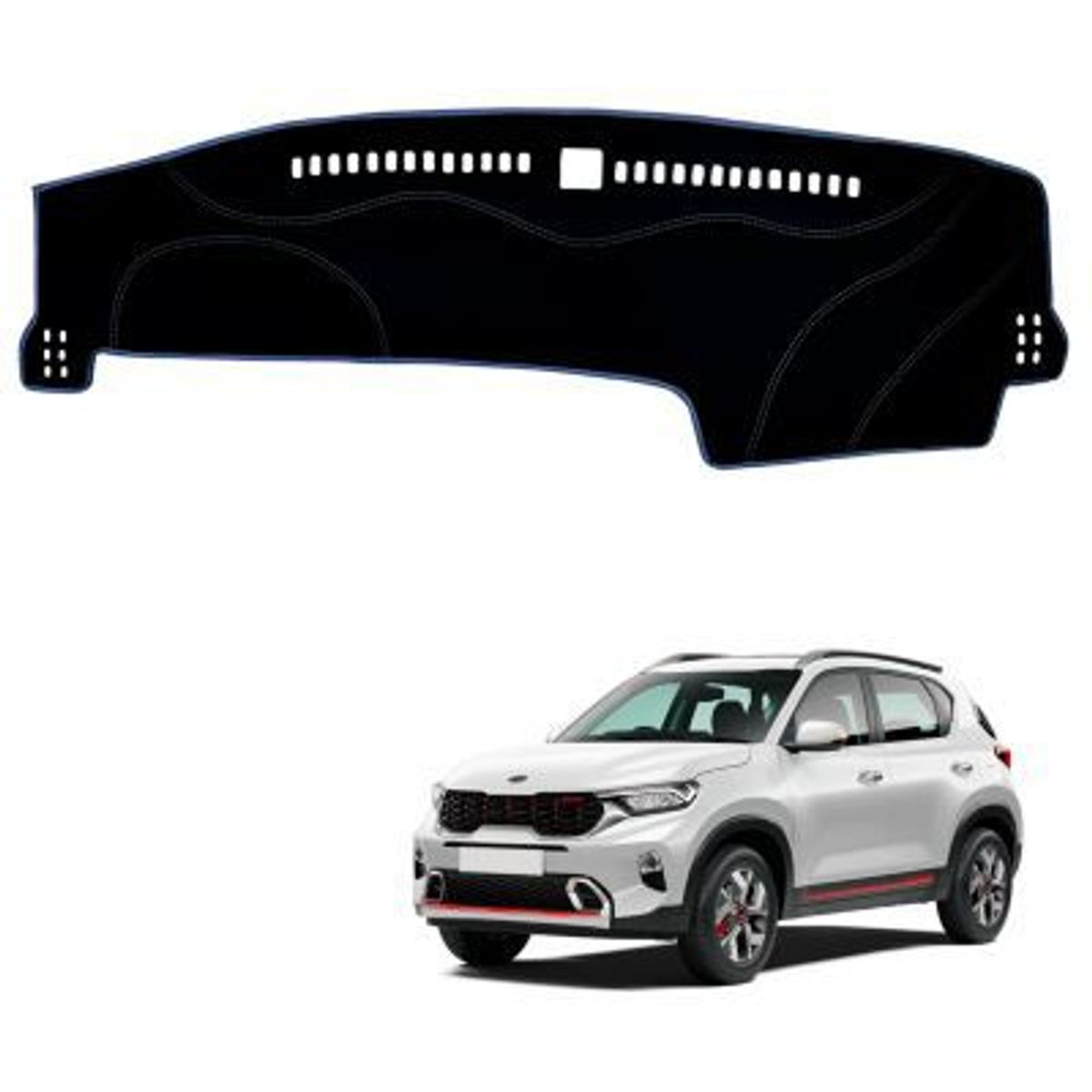 TECGO - PROTECTOR TAPETE DE TABLERO TIPO KIA SONET 2023