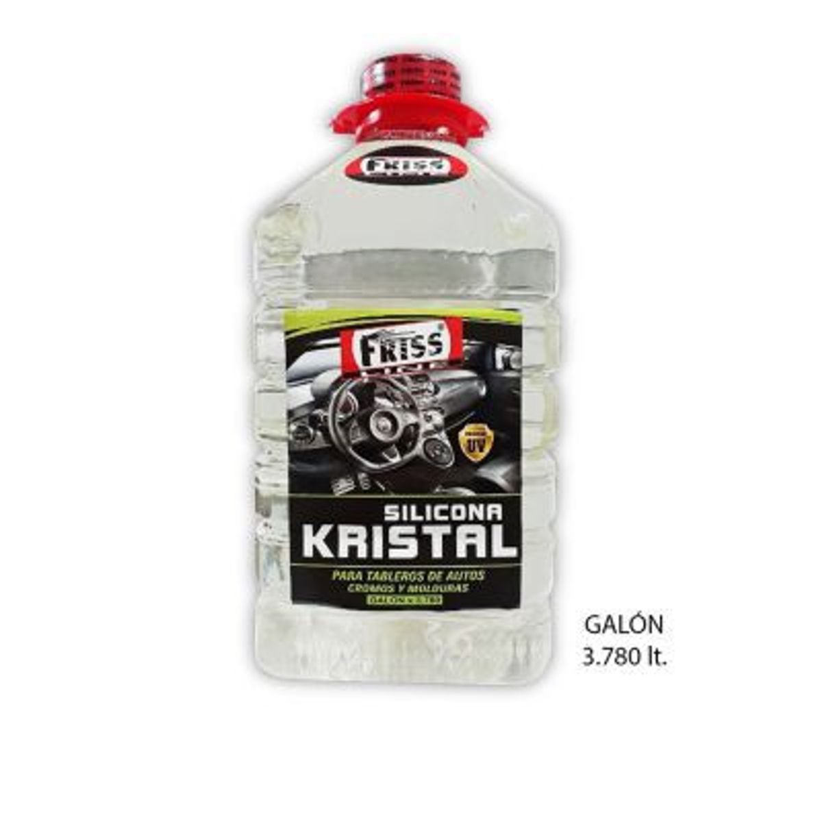 GENERICO - SILICONA KRISTAL  EXTRABRILLANTE  FRISS galon 3.780l friss