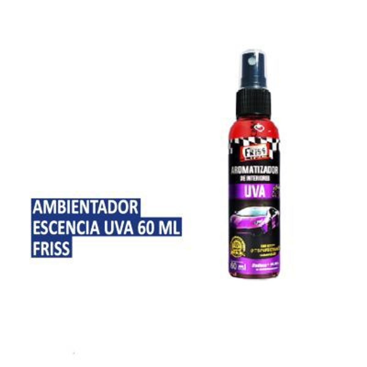 TECGO - Ambientador Esencia Uva 60ML Aroma Olor Automóvil