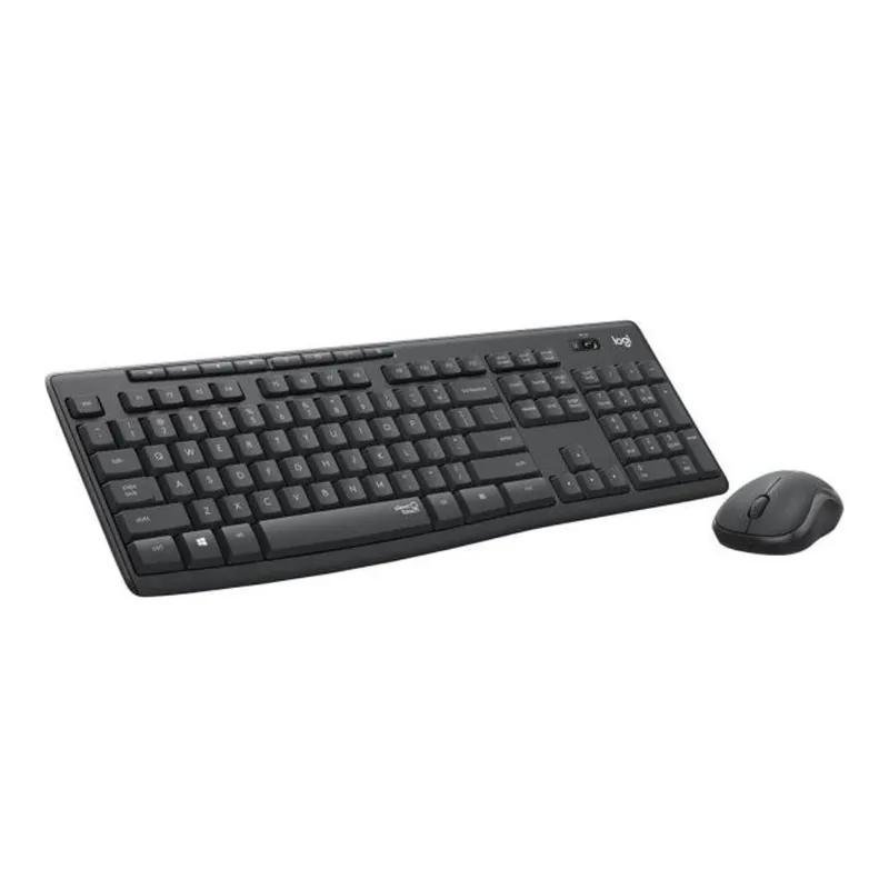LOGITECH - TECLADO LOGITECH + MOUSE MK270 WIRELESS USB NEGRO