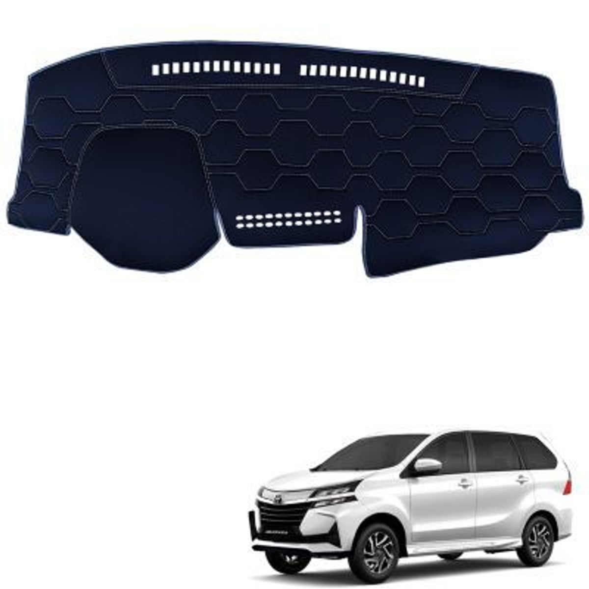 TECGO - PROTECTOR CUBRE TABLERO TIPO TOYOTA AVANZA 2023 CON COCOS