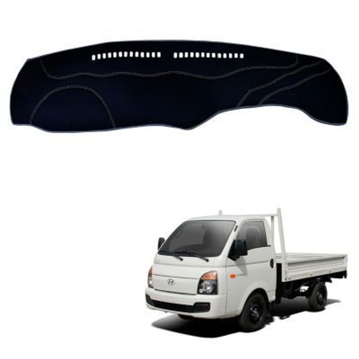TECGO - PROTECTOR TAPETE DE TABLERO TIPO HYUNDAI H100 AÑO 2016