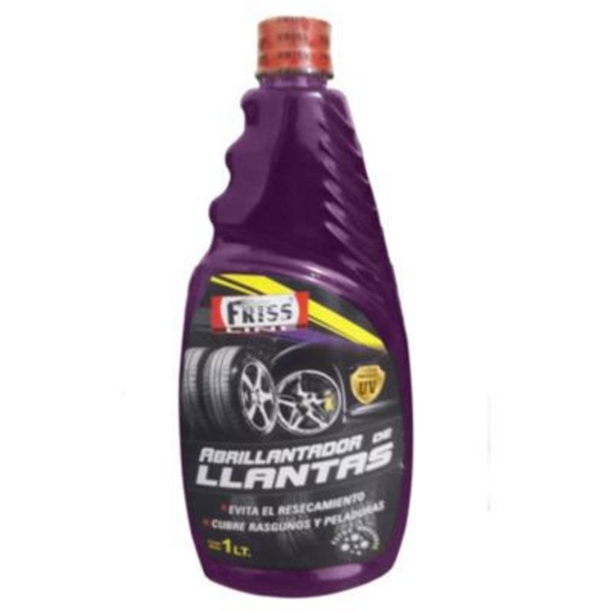 GENERICO - Silicona abrillantador de llantas friss 1ltr neumáticos