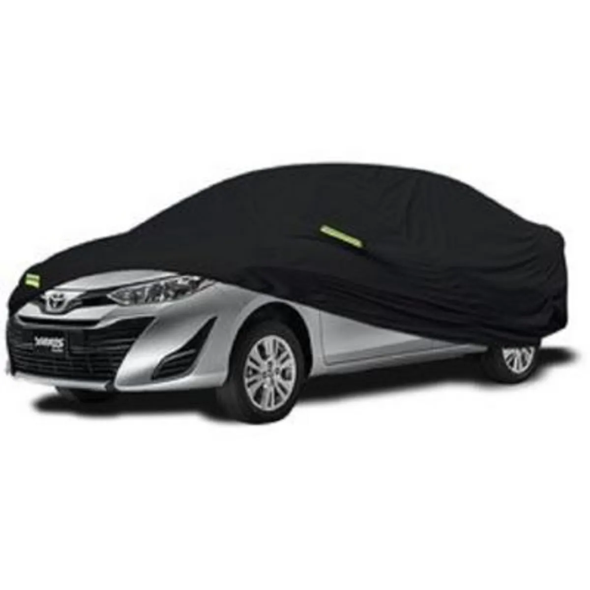 GENERICO - PROTECTOR  COBERTOR TIPO TOYOTA YARIS SEDAN 2015 2019 NEGRO