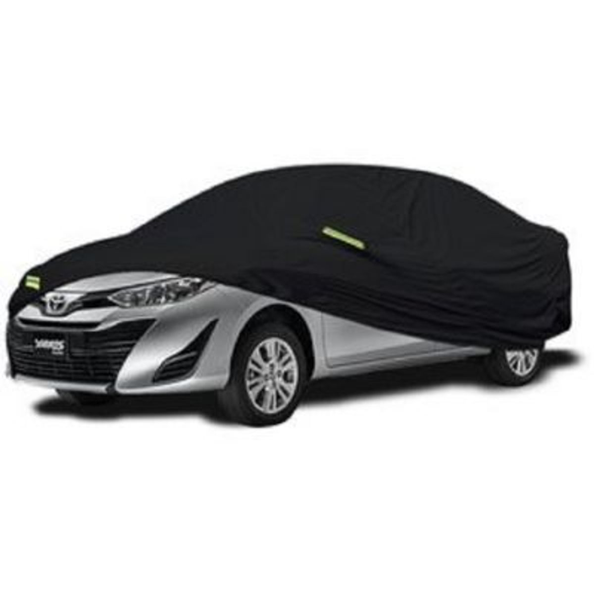 GENERICO - PROTECTOR  COBERTOR TIPO TOYOTA YARIS SEDAN 2015 2019 NEGRO