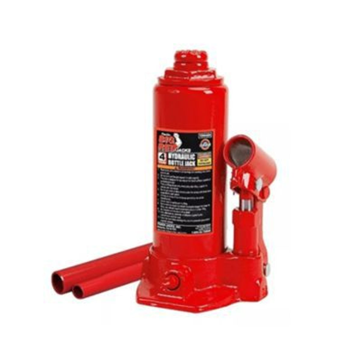 GENERICO - Gata hidráulica Tipo botella 4 toneladas con maleta
