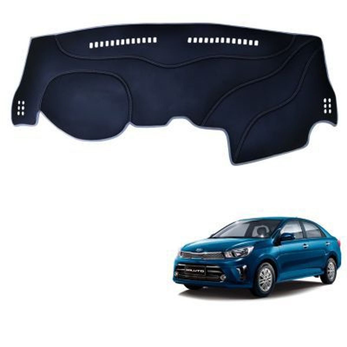 TECGO - PROTECTOR CUBRE TAPETE DE TABLERO TIPO KIA SOLUTO 2023