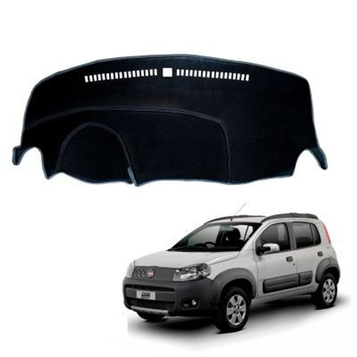 TECGO - Protector tablero TIPO fiat uno way 2019