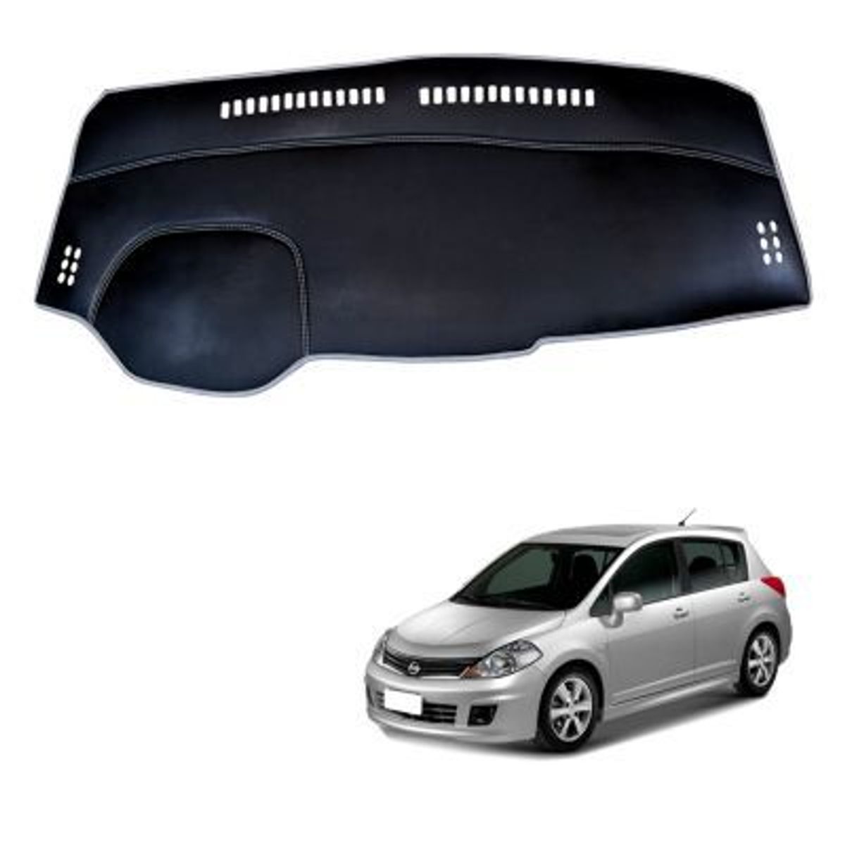 TECGO - PROTECTOR CUBRE TAPETE TABLERO TIPO NISSAN TIIDA 2008-2012