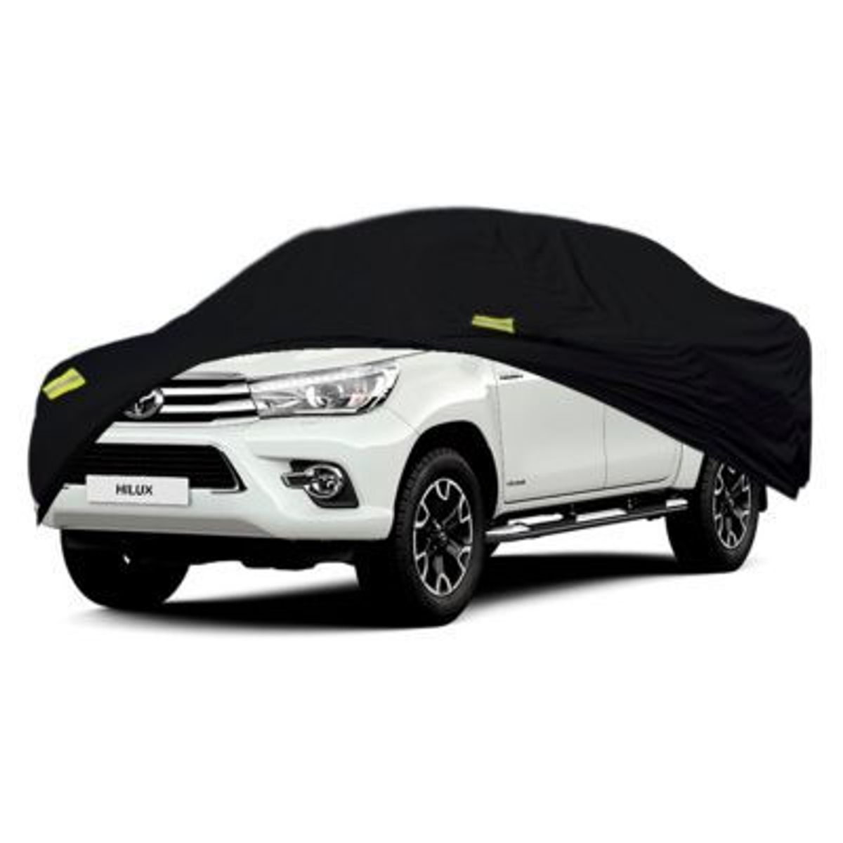 TECGO - PROTECTOR FUNDA COBERTOR TIPO TOYOTA HILUX HASTA 2016 NEGRO