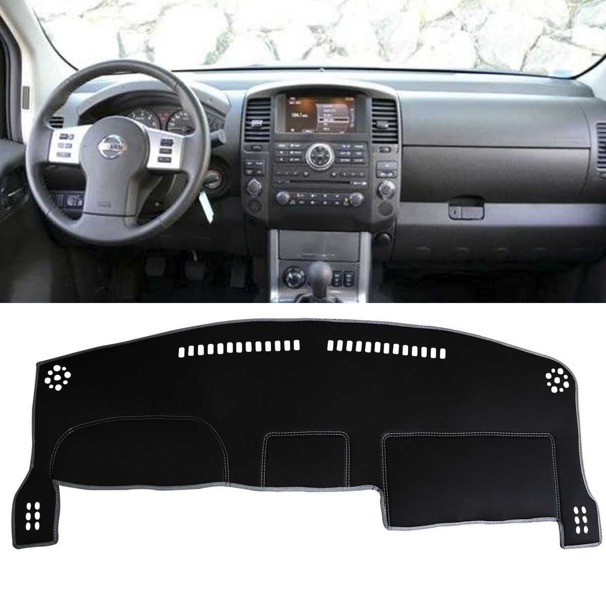 TECGO - PROTECTOR TABLERO TIPO NISSAN NAVARA 2012