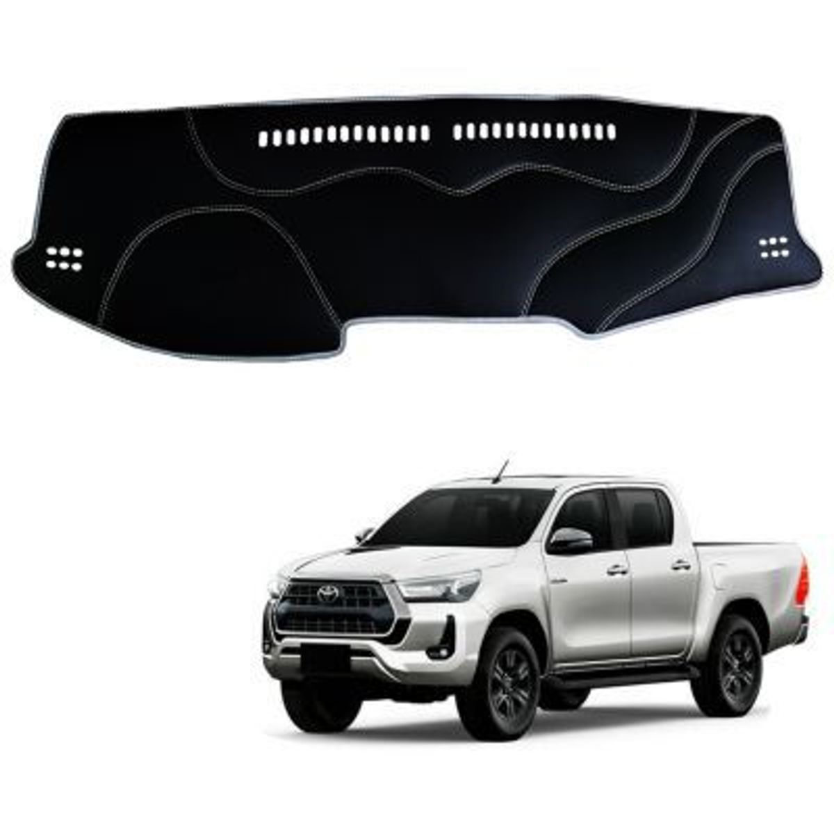 TECGO - PROTECTOR TABLERO TIPO TOYOTA VIGO 2016-2020