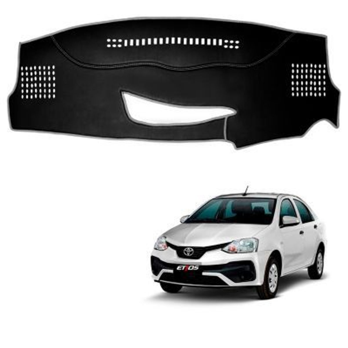 TECGO - PROTECTOR TABLERO TIPO TOYOTA ETIOS 2022