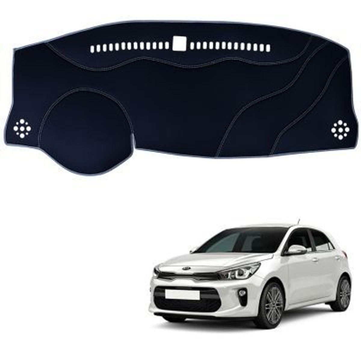 TECGO - PROTECTOR TAPETE DE TABLERO TIPO KIA RIO 2021-2022