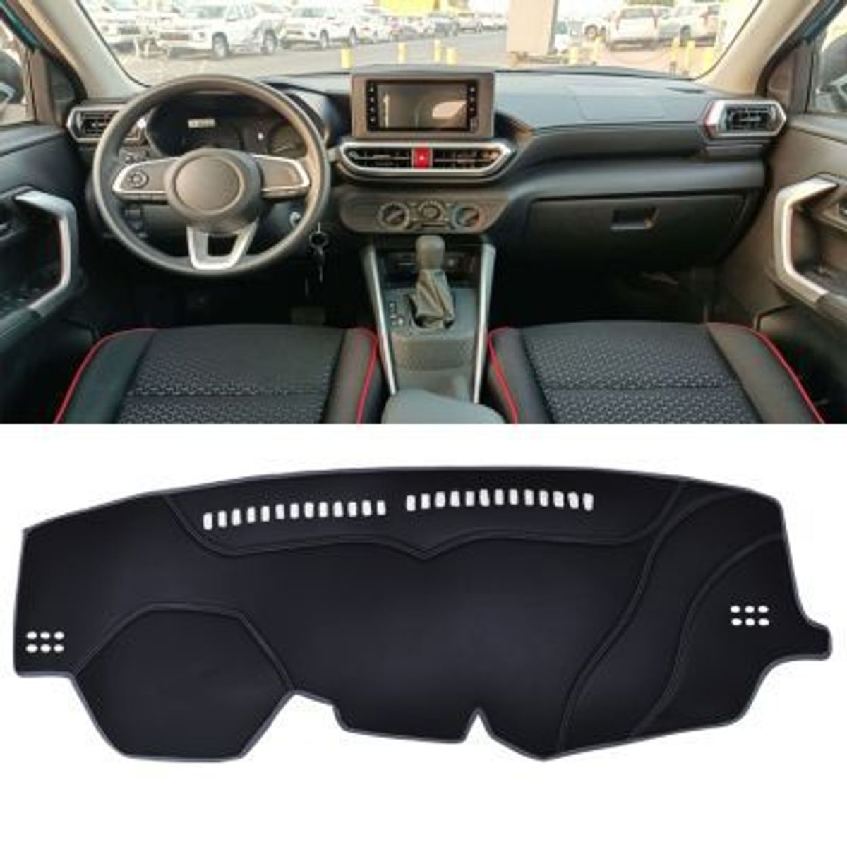 TECGO - PROTECTOR TABLERO TIPO TOYOTA RAIZE 2022