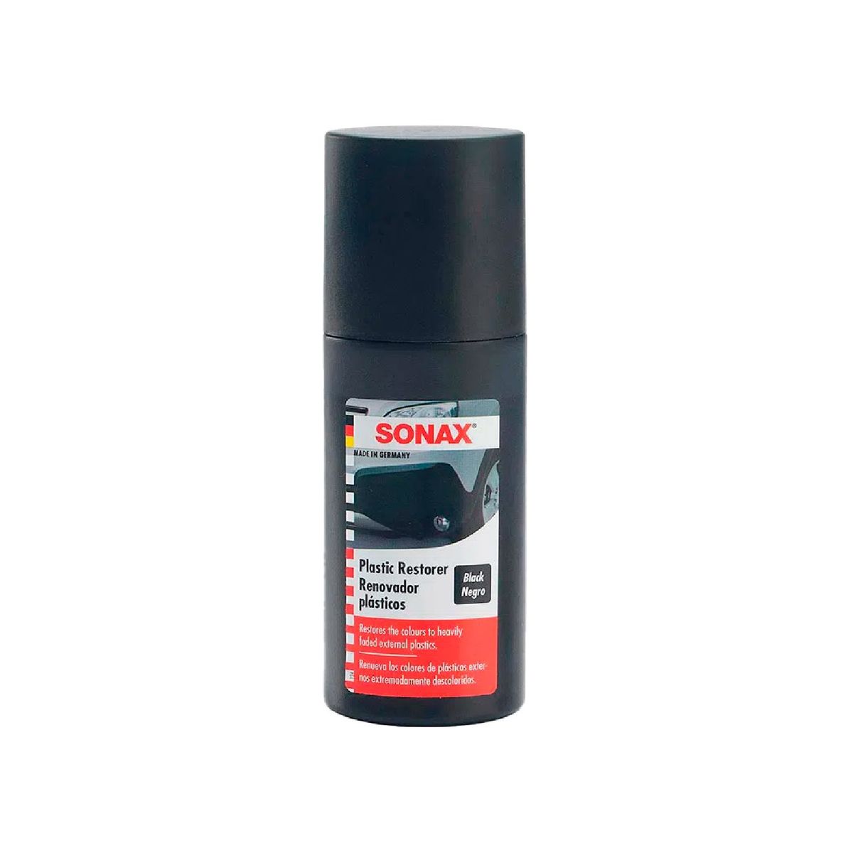 SONAX - RESTAURADOR PLASTICOS NEGRO SONAX 100ML