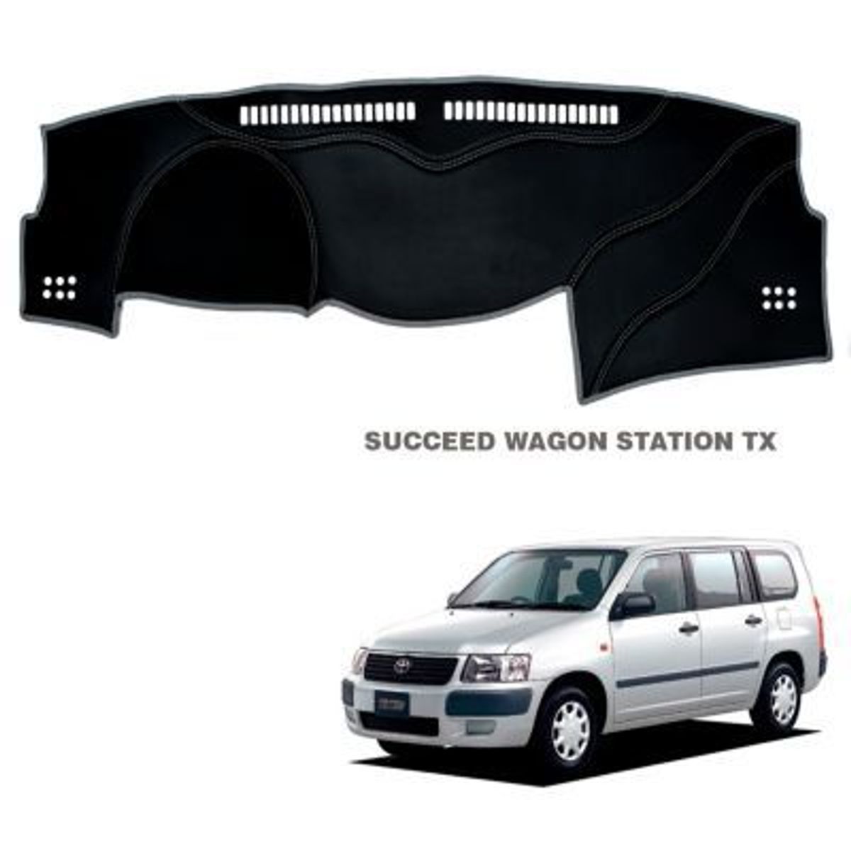 TECGO - PROTECTOR TABLERO TIPO TOYOTA SUCCEED WAGON STATION 2022