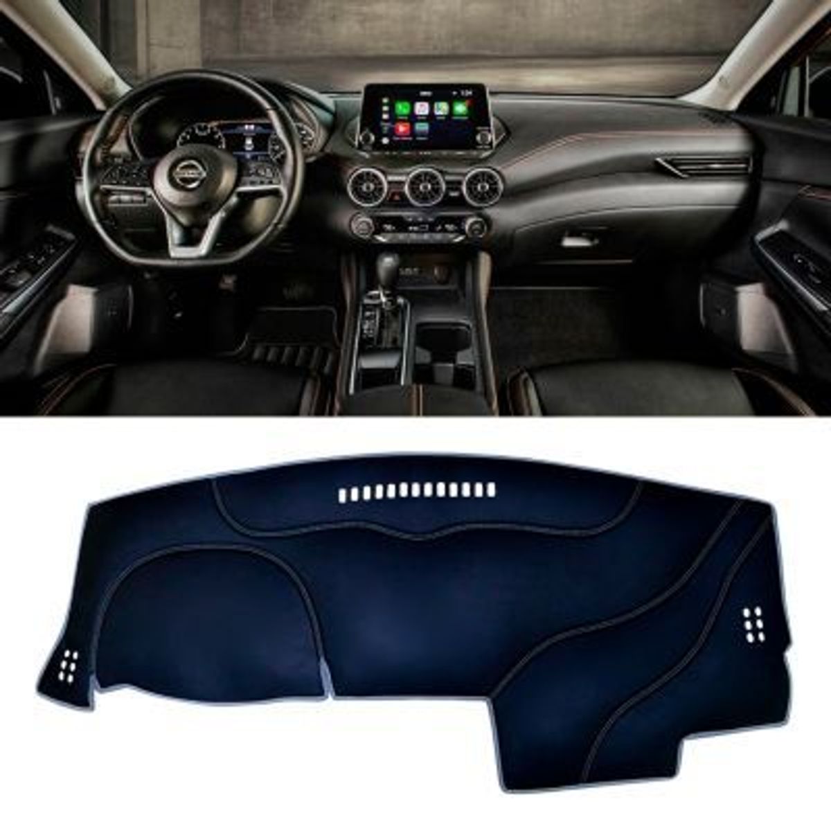 TECGO - PROTECTOR TAPETE DE TABLERO TIPO NISSAN SENTRA 2023