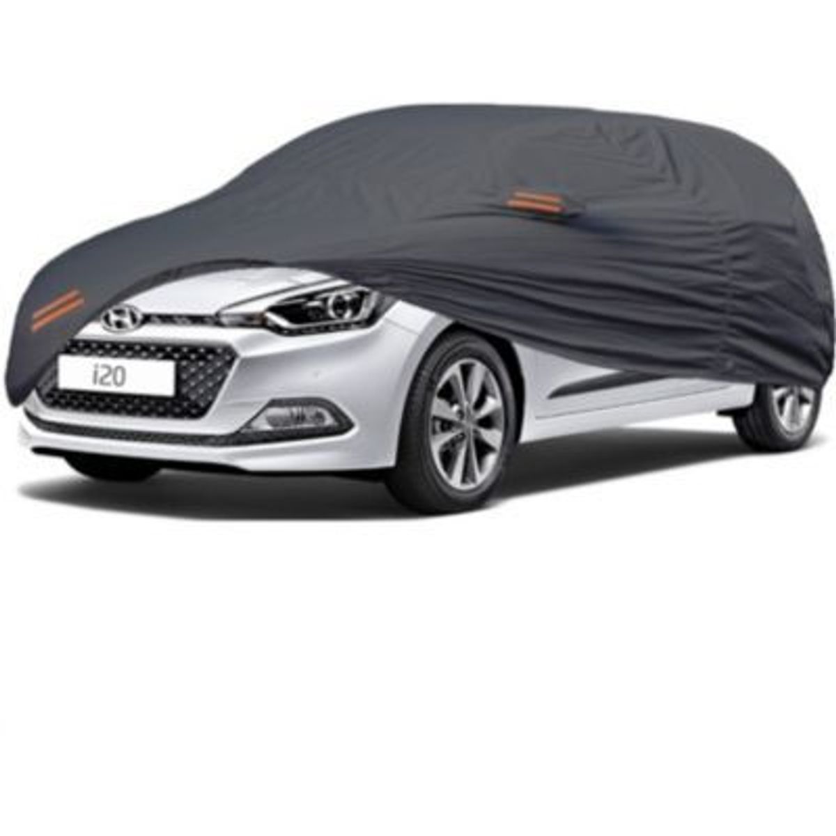 GENERICO - PROTECTOR CUBIERTA COBERTOR TIPO HYUNDAI I20 HATCHBACK GRIS