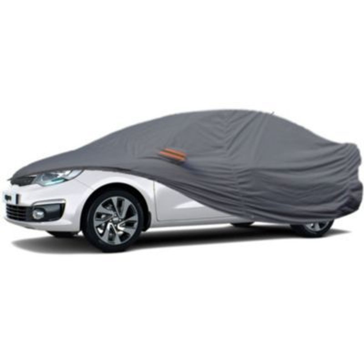 GENERICO - PROTECTOR CUBIERTA COBERTOR TIPO KIA RIO HAST2017 SEDANGRIS