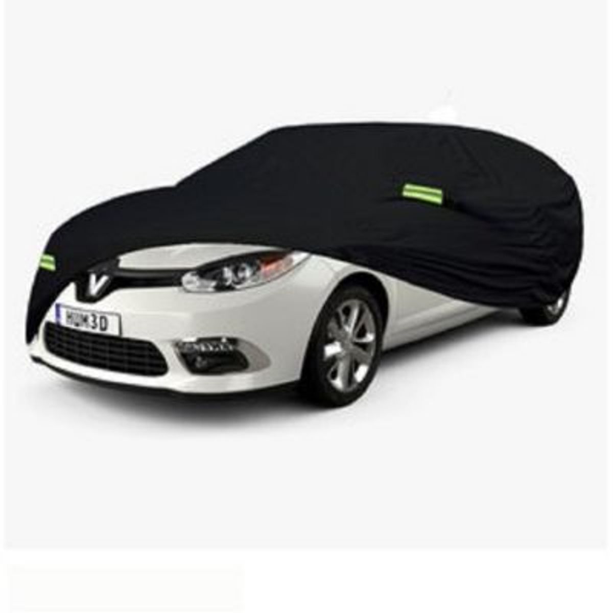 GENERICO - PROTECTOR CUBIERTA COBERTOR TIPO RENAULT FLUENCE SEDAN NEGRO