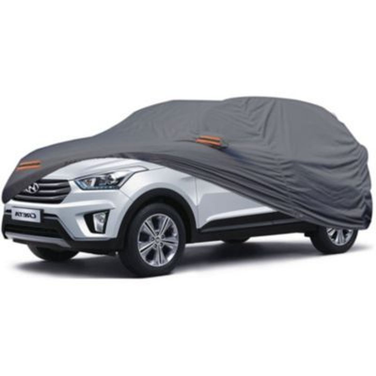 GENERICO - PROTECTOR CUBIERTA FUNDA COBERTOR TIPO HYUNDAI CRETA GRIS