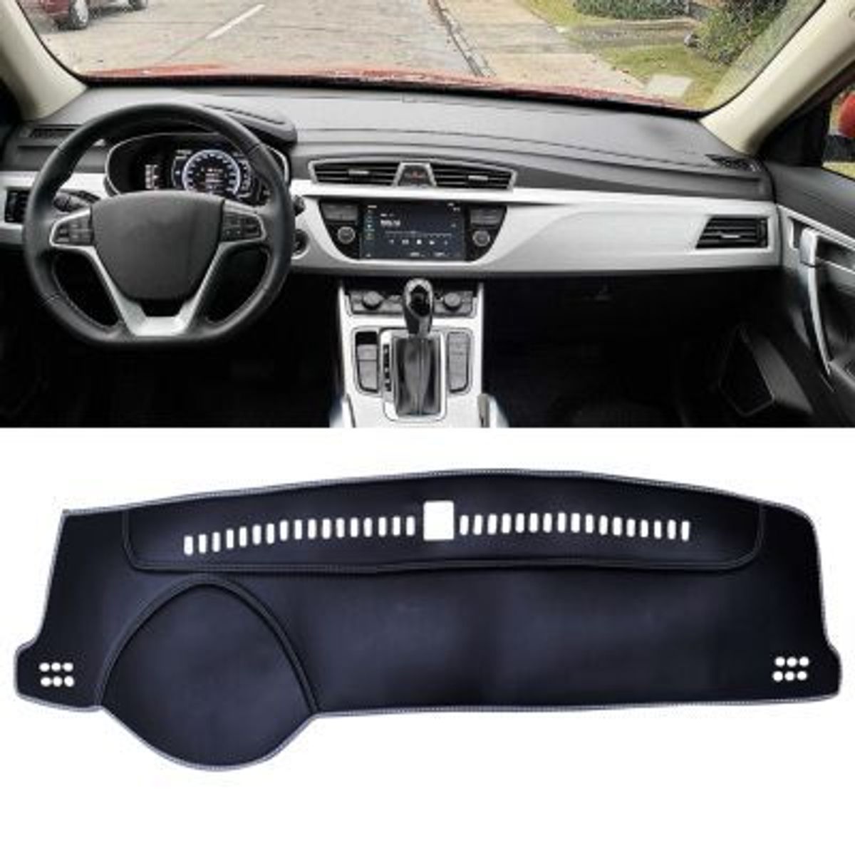 TECGO - PROTECTOR TABLERO TIPO GEELY X7 2019