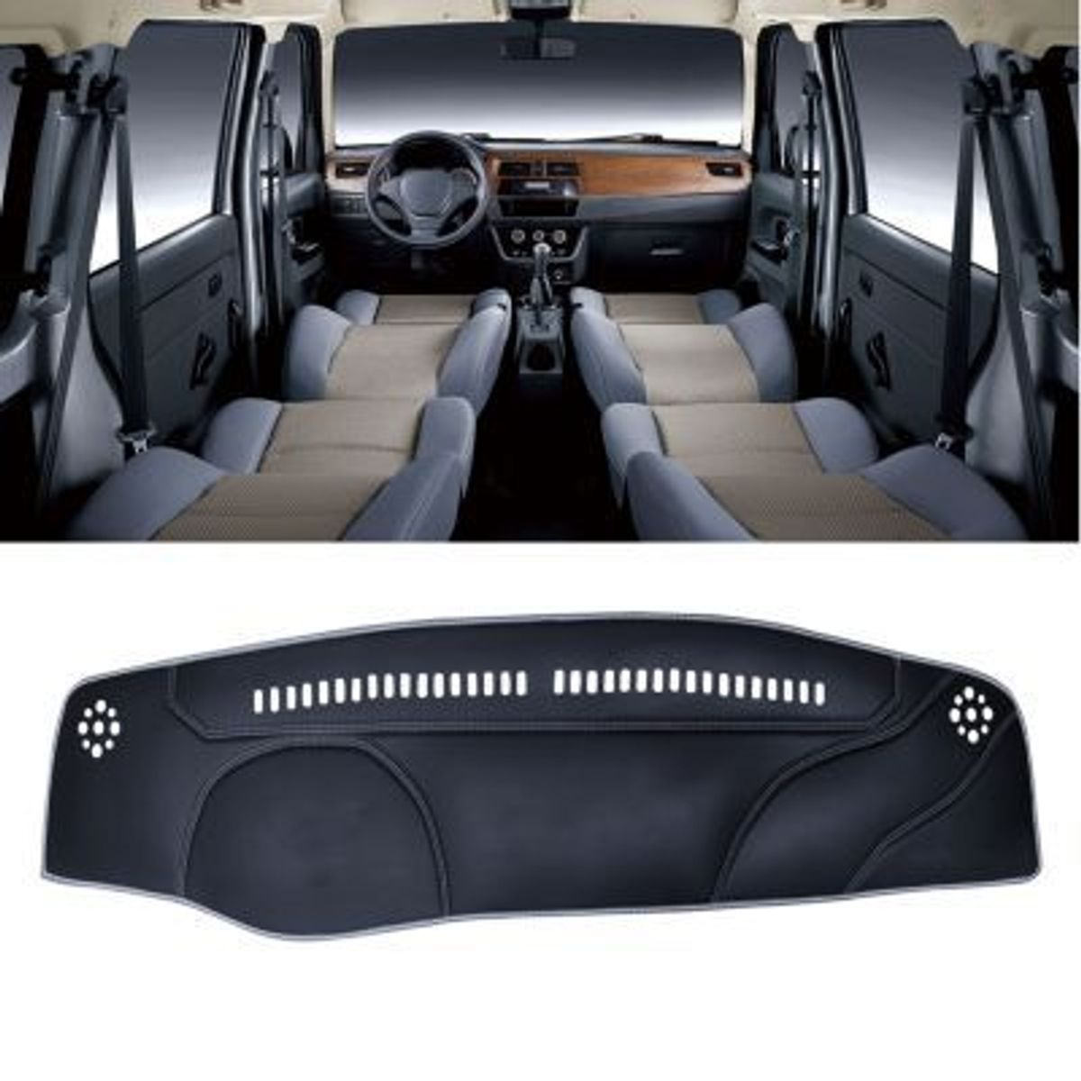 TECGO - PROTECTOR TABLERO TIPO SHINERAY VAN X30 - 2019