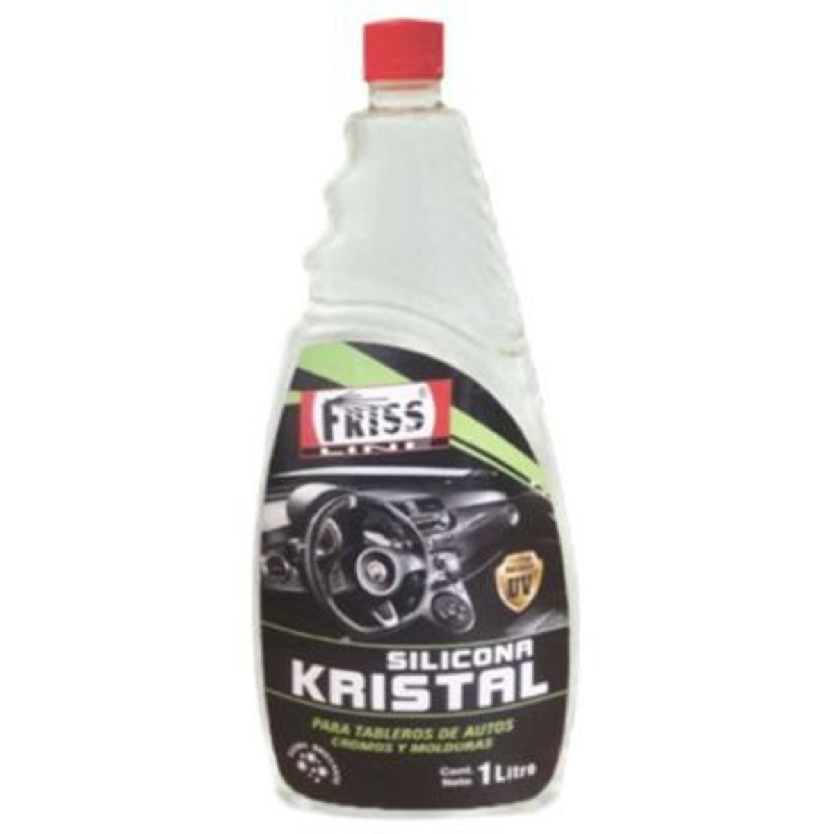 GENERICO - Silicona de auto friss 1 ltr. /transparente/brillo/limpieza