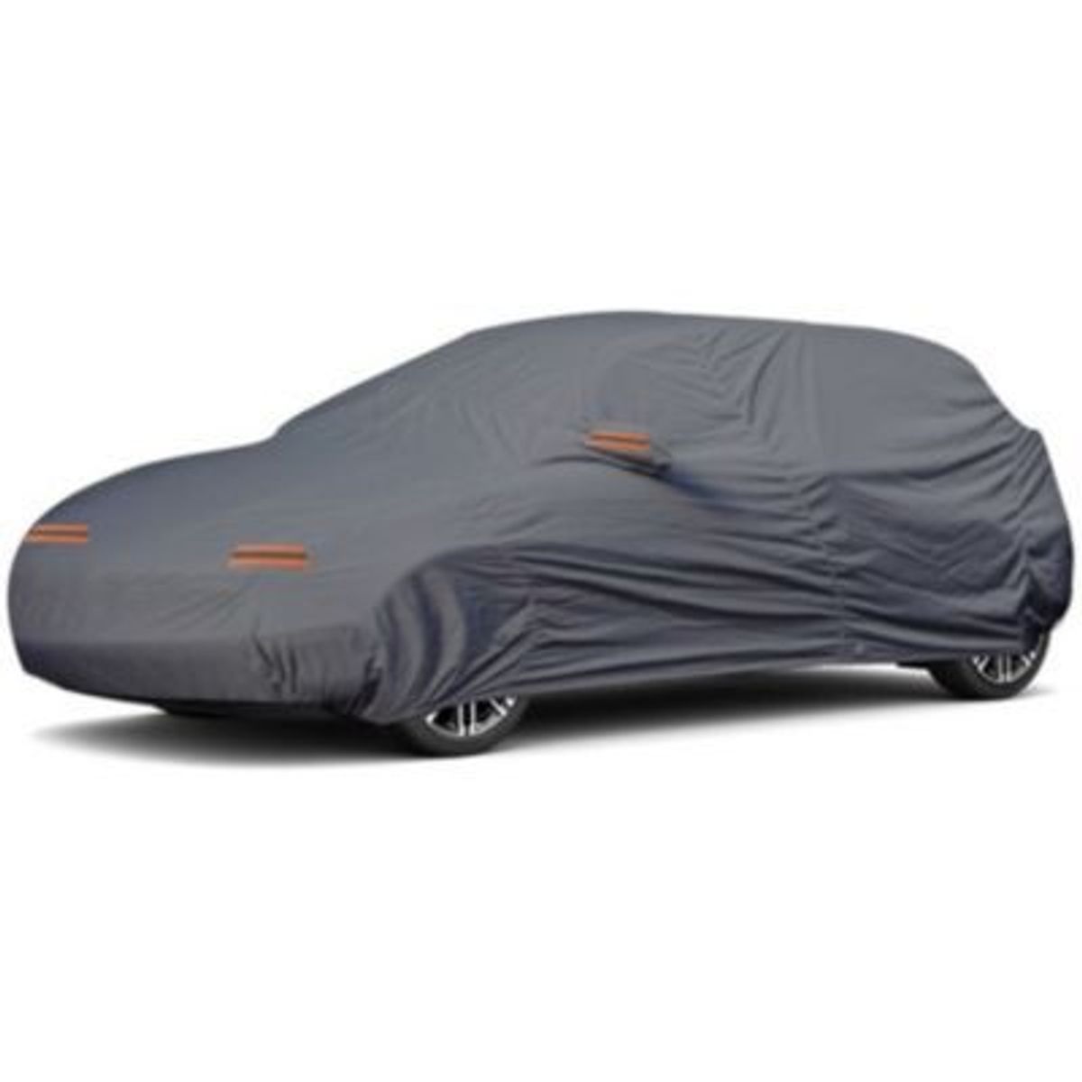 GENERICO - PROTECTOR CUBIERTA COBERTOR TIPO KIA RIO HATCHBACK GRIS