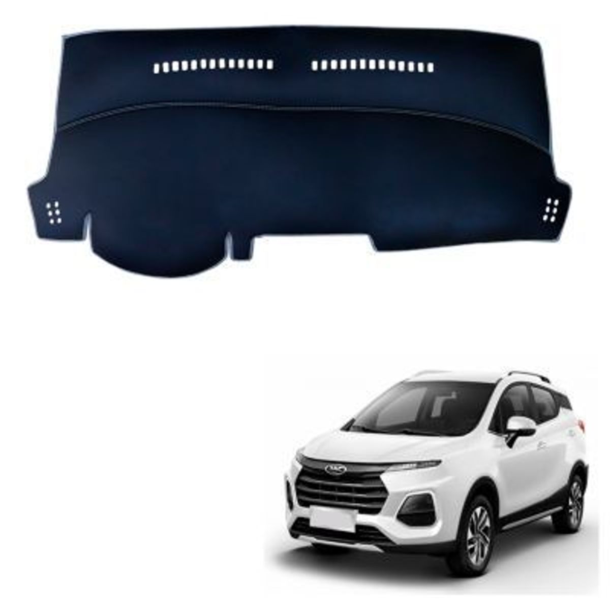 TECGO - PROTECTOR TAPETE DE TABLERO TIPO JAC JS3 AÑO 2023