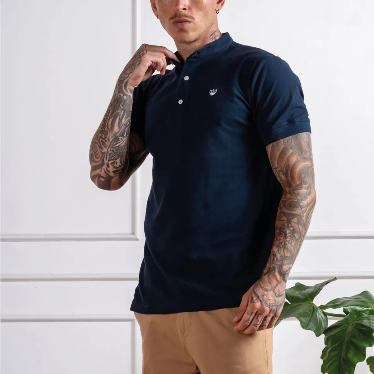 GENERICO - POLO CUELLO NERU PIQUE