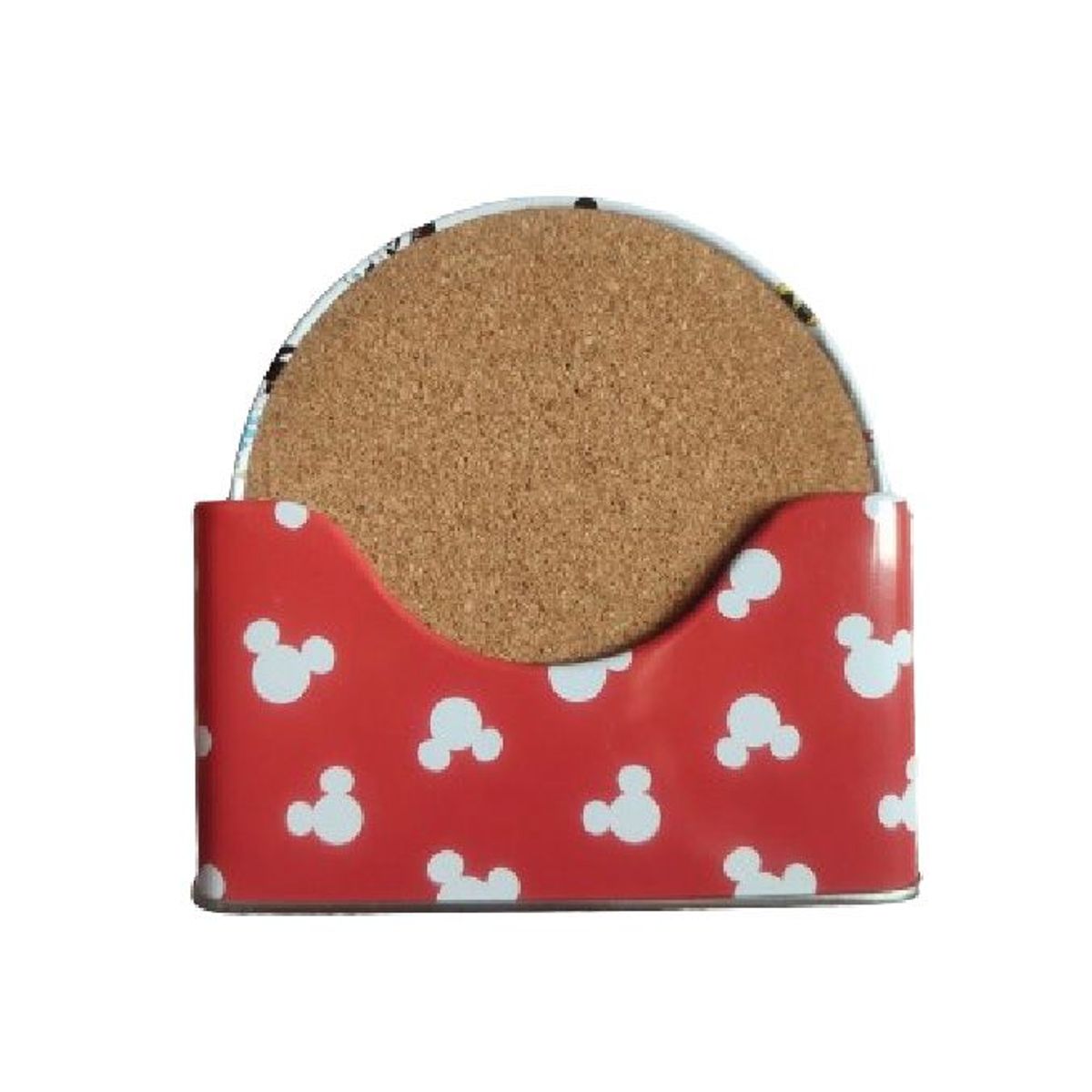 DISNEY - Posavasos Mickey & Minnie Mouse  x 6 unidades de metal
