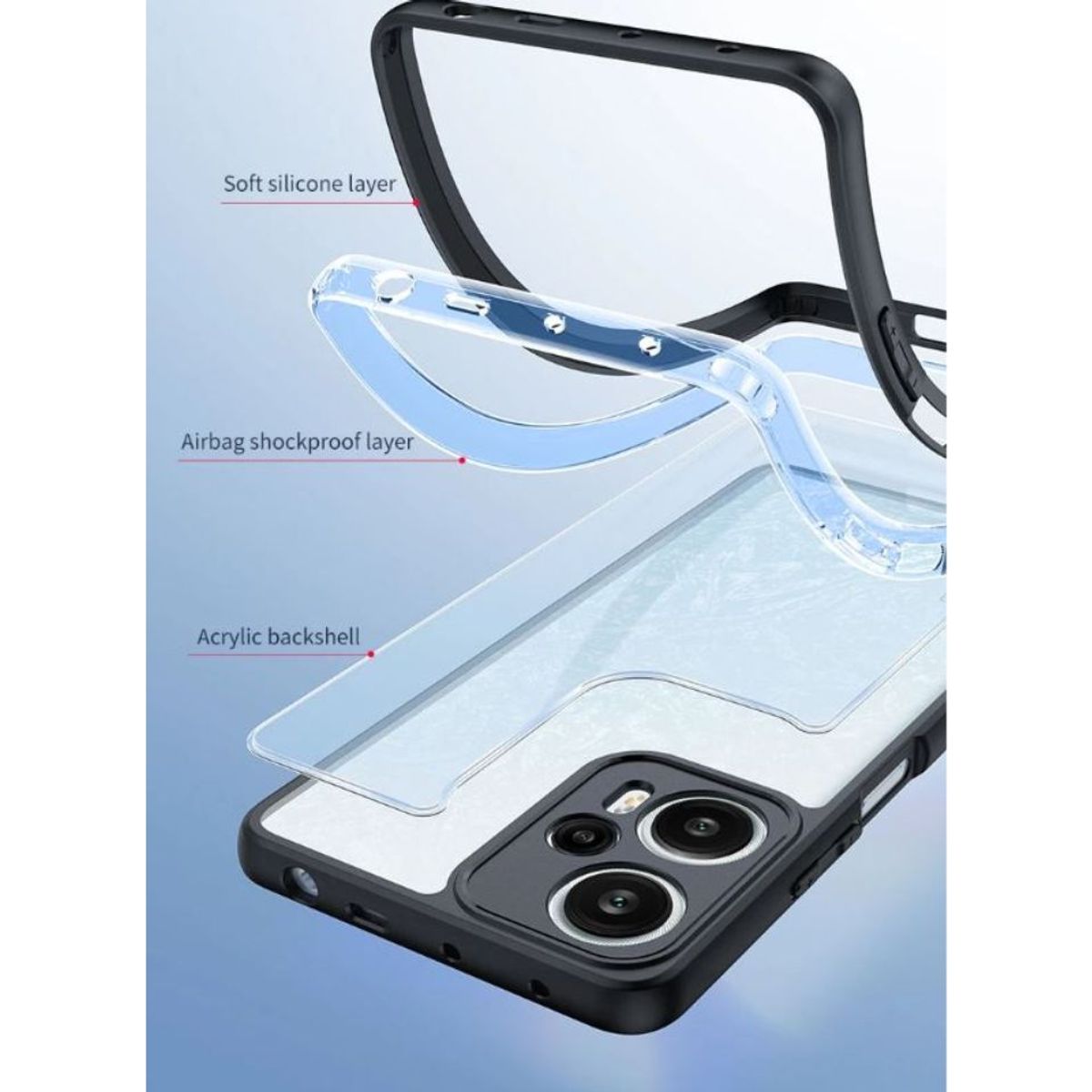 XUNDD - CASE XUNDD BUMPER XIAOMI REDMI NOTE 13 PRO PLUS 5G