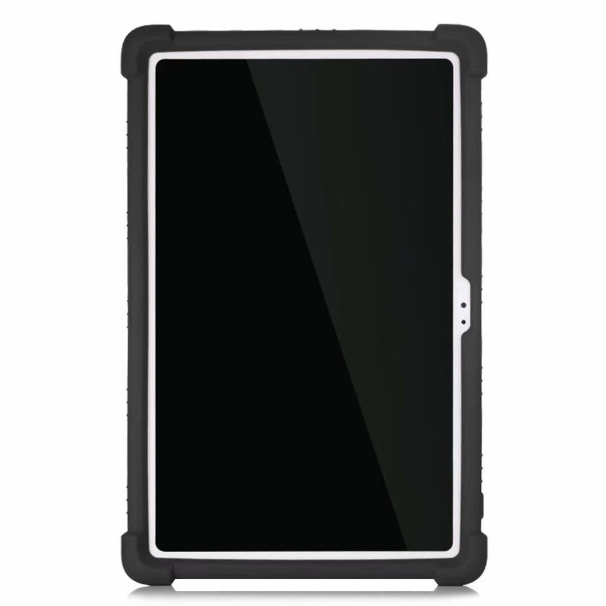 GENERICO - Funda para Huawei MatePad T10 97 Gomas con Parante Negra Resistente