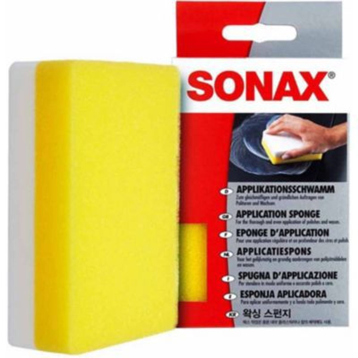 SONAX - Esponja aplicadora de cera sonax