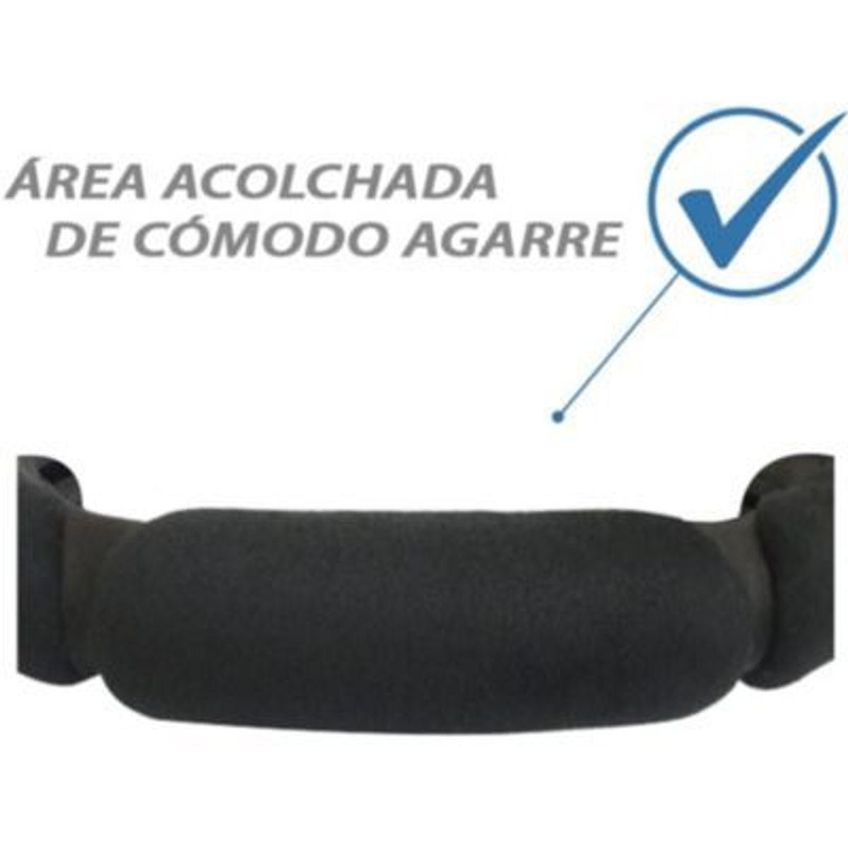 GENERICO - Funda de timón de auto acolchado/forro/protector